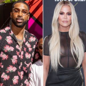 Tristan Thompson Parties Yacht Ahead Baby No 2 With Khloe Kardashian