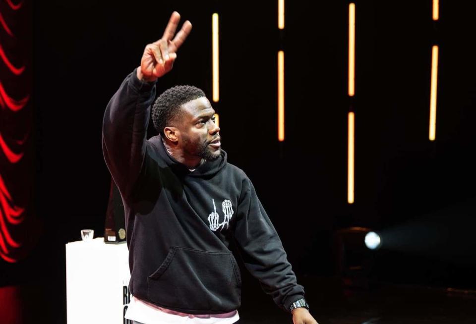 Comedian and actor Kevin Hart has scheduled shows in April at the Crown Theatre in Fayetteville, NC.