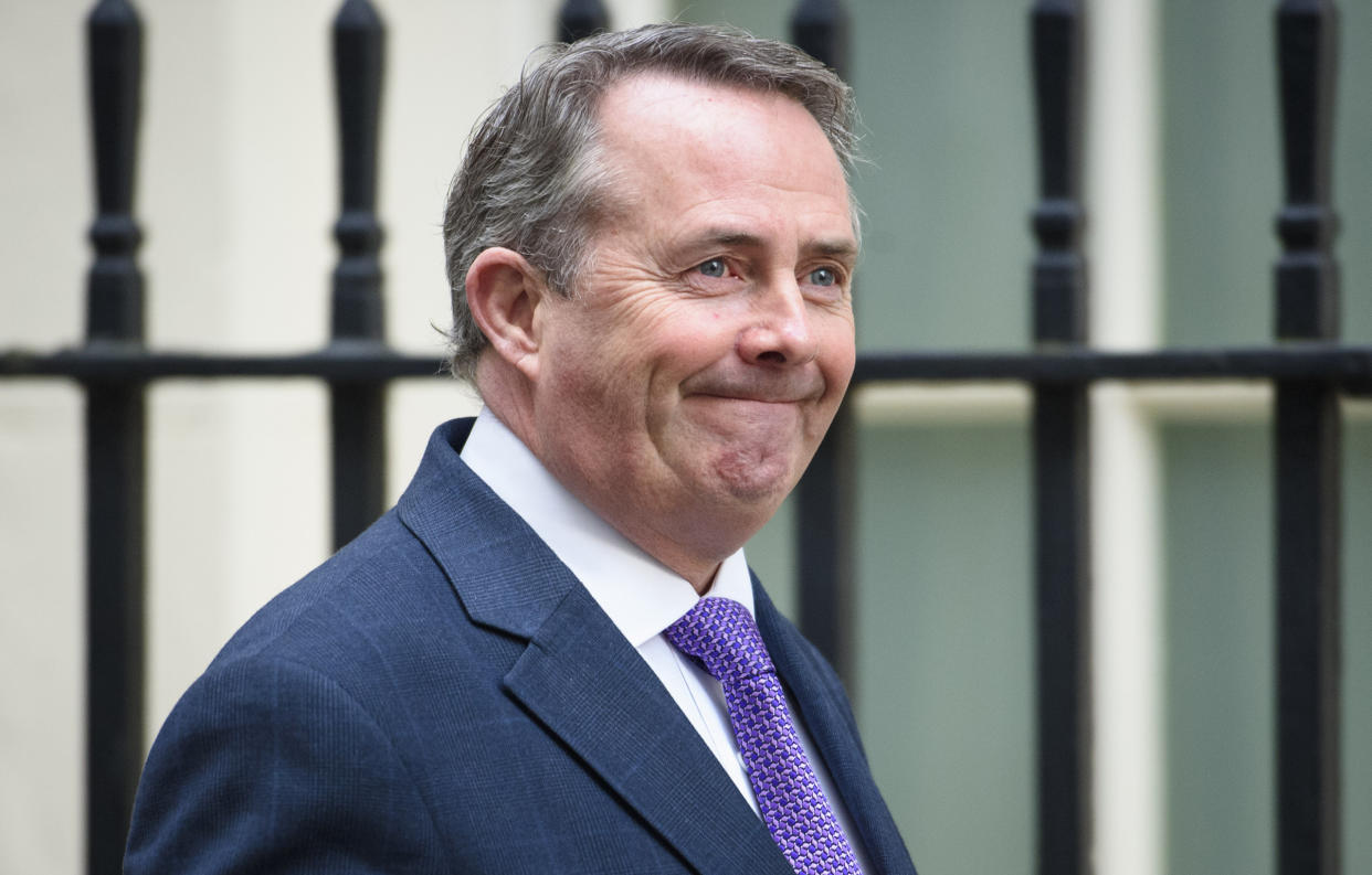 International Trade Secretary Liam Fox said the target was unlikely to be achievable by 2020: Matt Crossick/Empics Entertainment