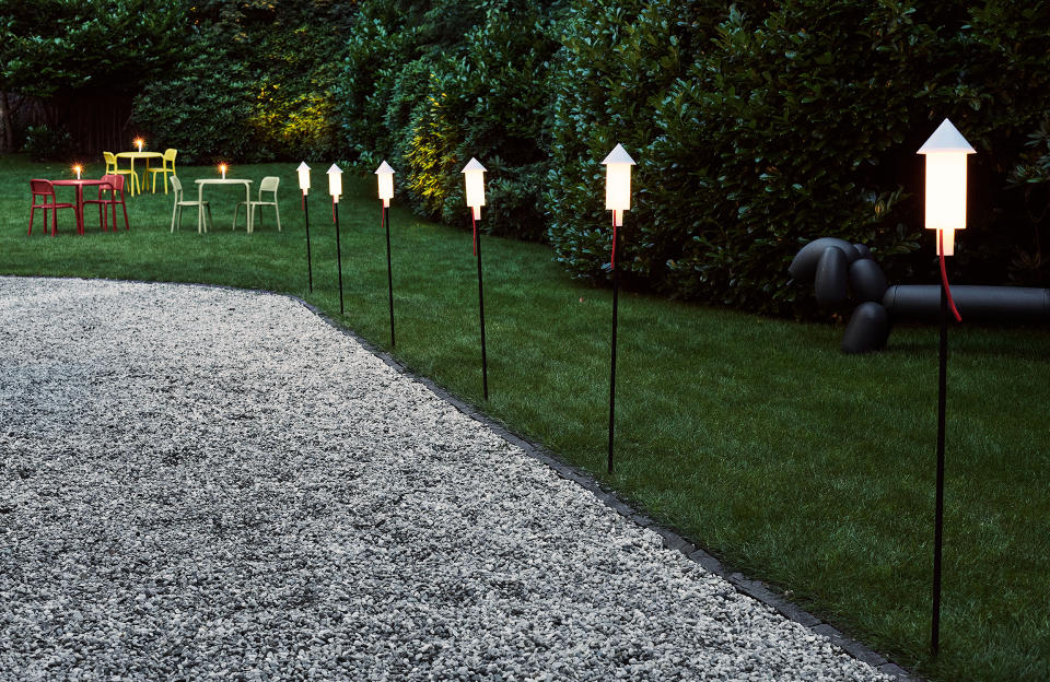 Jardin lampe solaire