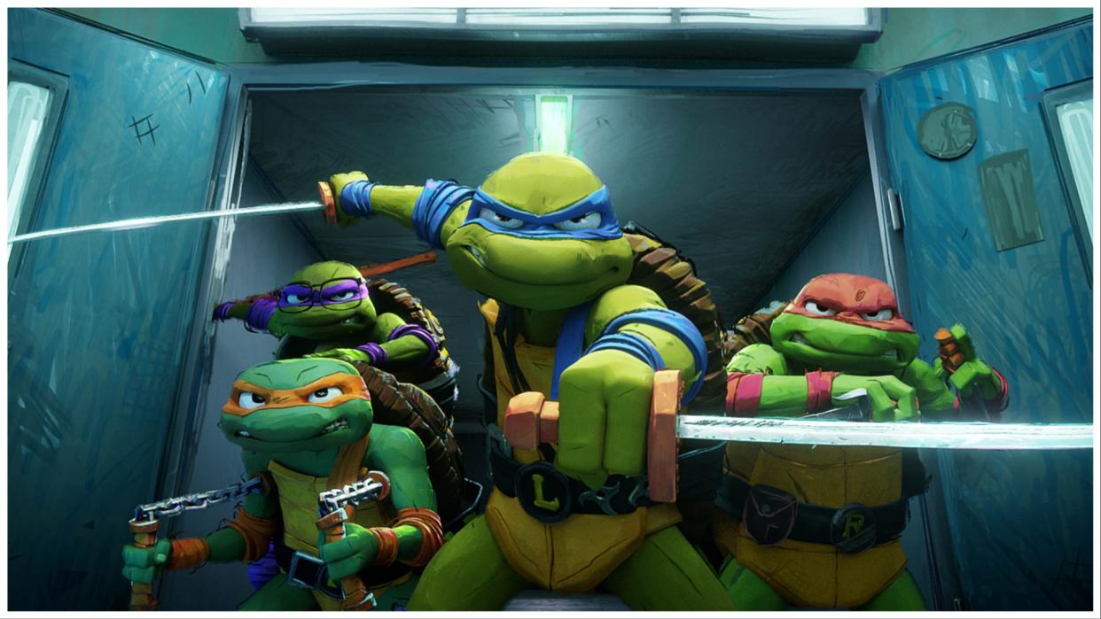  Teenage Mutant Ninja Turtles: Mutant Mayhem (2023). 