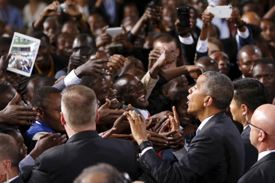 July 26, 2015 — President Obama visits Kenya