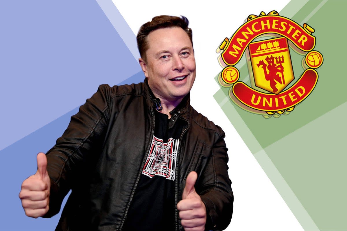 Owning Manchester United would represent a useful sponsorship opportunity for Elon Musk  (ES Composite)