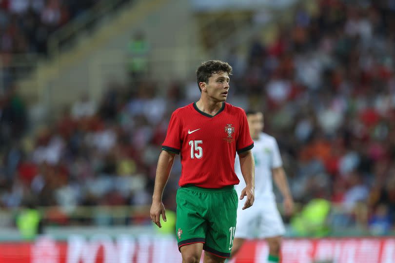 Portugal and Benfica midfielder Joao Neves