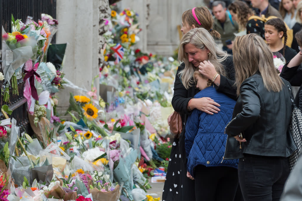 The nation is going through a period of collective grief following the Queen's death. (Getty Images)