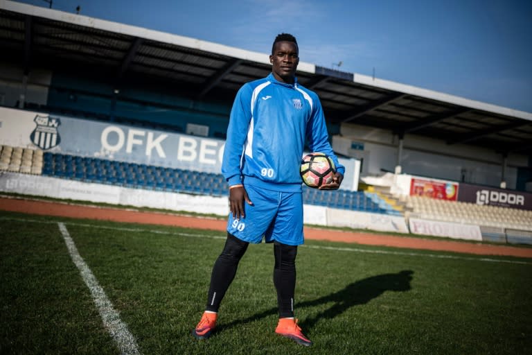 Ugandan football player Aucho Khalid, 23 is among hundreds of players from Africa, Asia and South America who are playing in Eastern Europe pending a transfer to the major championships and clubs