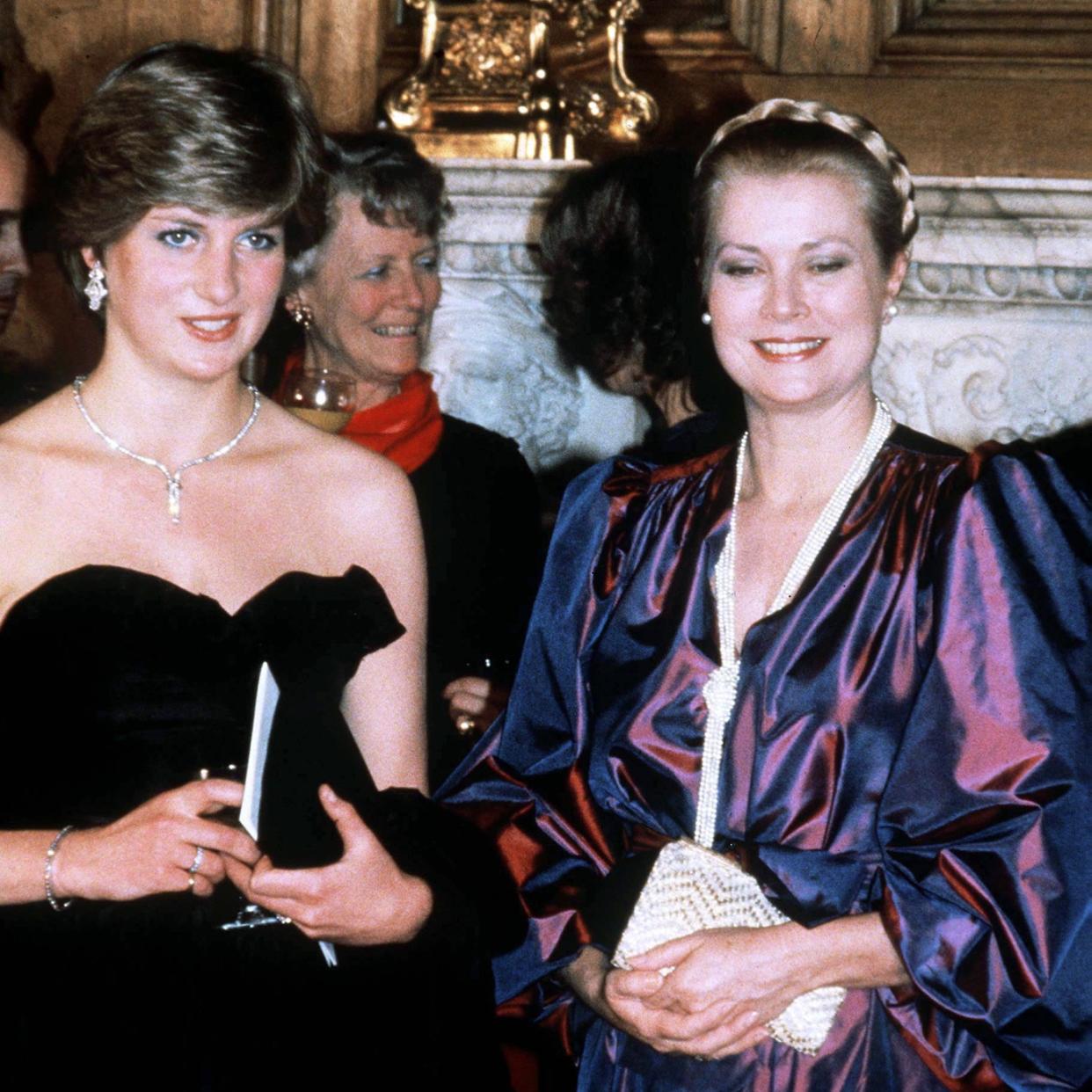  Princess Diana and Princess Grace. 