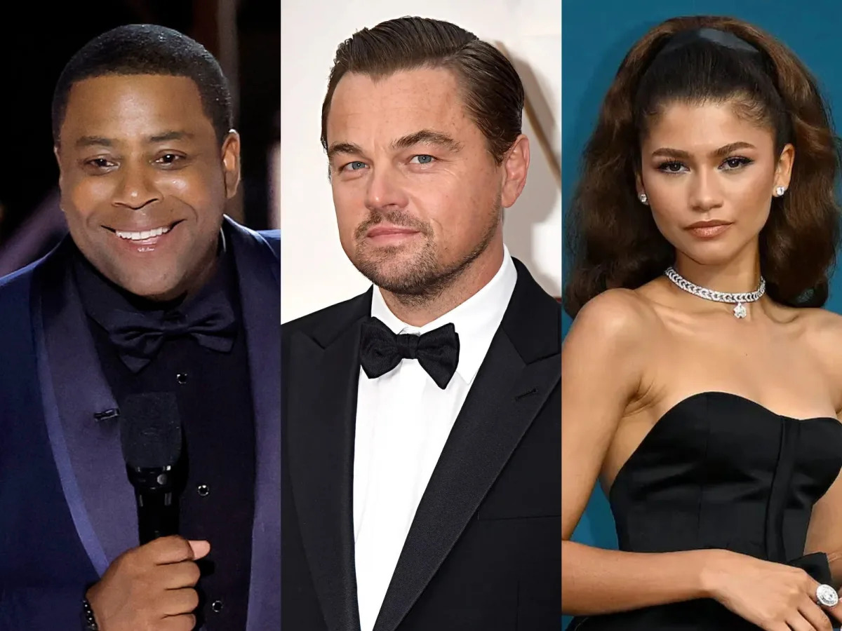 Kenan Thompson mocked Leonardo DiCaprio at the Emmys by joking that Zendaya was ..