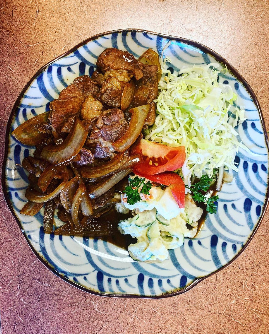 Pork Shogayaki at Matsuya restaurant, in Florence.