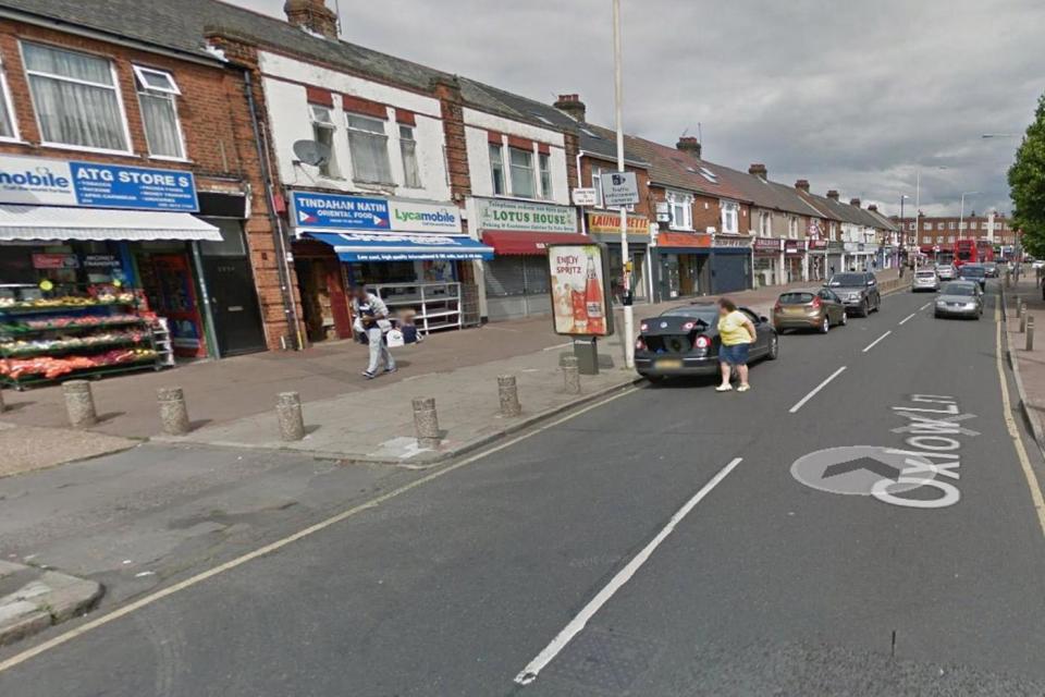 Knifed: The man was stabbed on Oxlow Lane in Dagenham: Google Maps