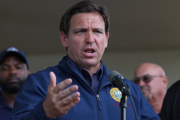 desantis-florida-voting.jpg Florida's Southern Gulf Coast Continues Clean Up Efforts In Wake Of Hurricane Ian - Credit: Joe Raedle/Getty Images