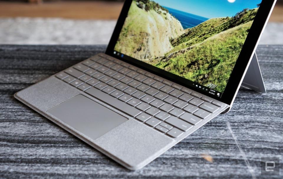 > Surface Go is Microsoft's big bet on a tiny-computer future