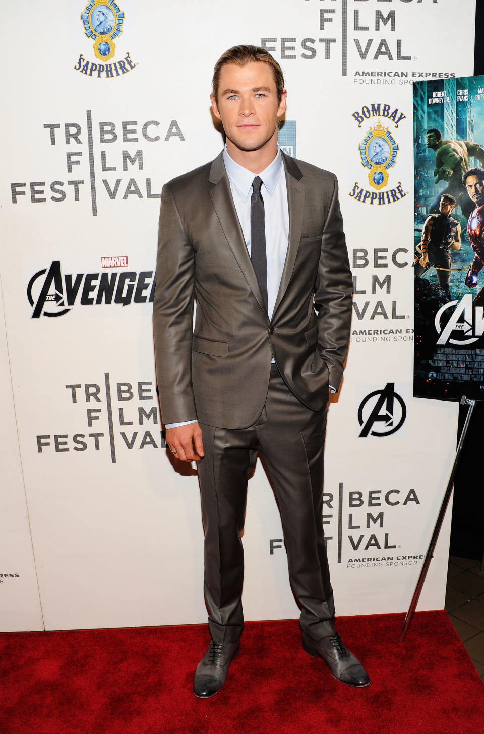 "Marvel's The Avengers" Premiere - Inside Arrivals - 2012 Tribeca Film Festival