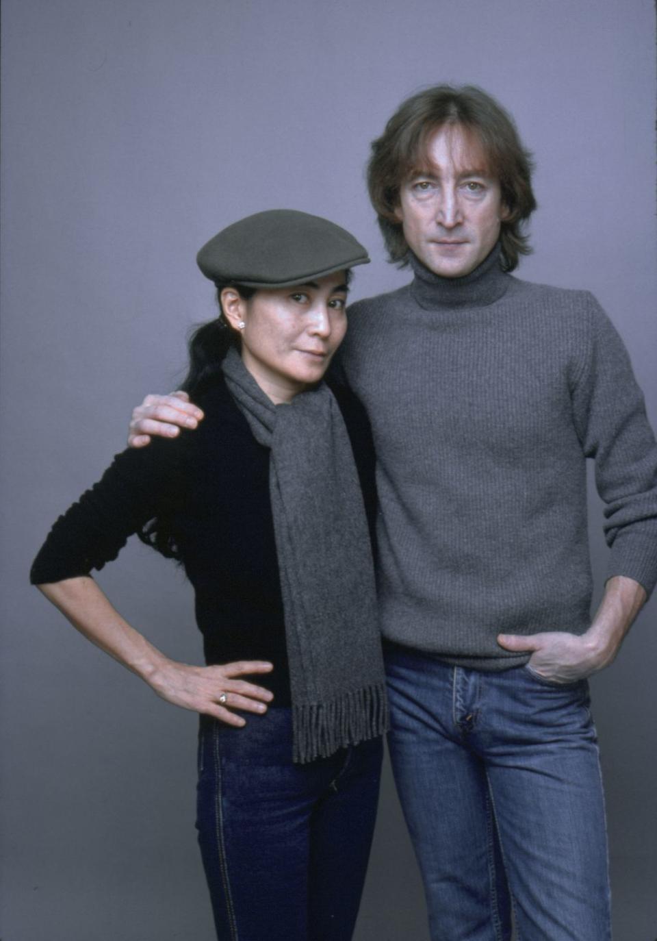 John Lennon and Yoko Ono