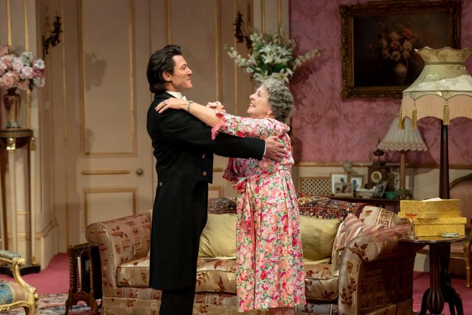 Luke Evans and Penelope Wilton star in Backstairs Billy at the Duke of York's Theatre (Johan Persson)