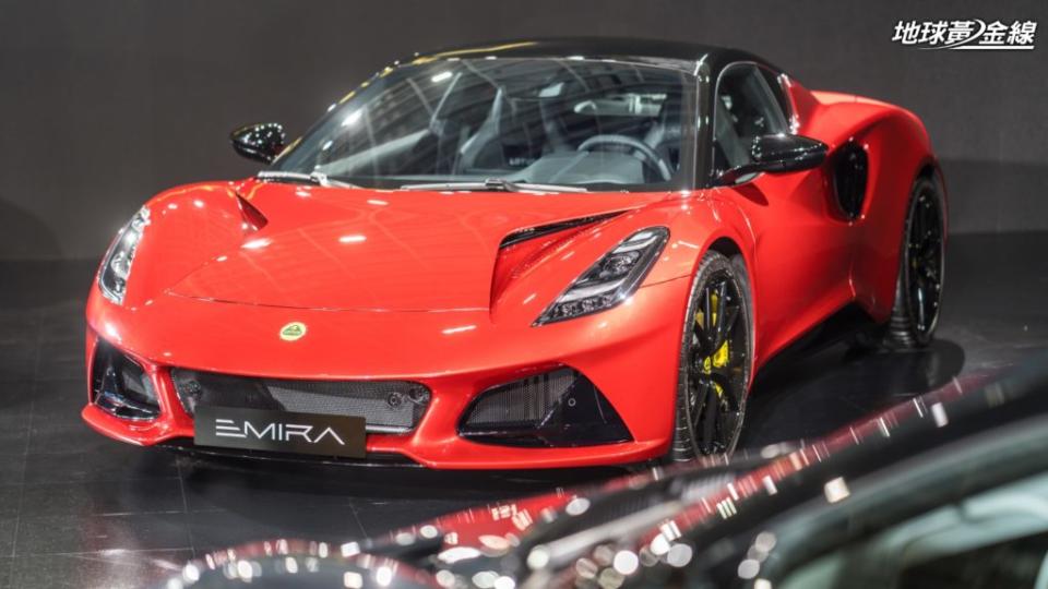 Lotus Emira在台接單價為538萬。(攝影/ 劉家岳)