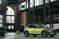 <p><a rel="nofollow noopener" href="https://www.caranddriver.com/hyundai/kona" target="_blank" data-ylk="slk:The Hyundai Kona;elm:context_link;itc:0;sec:content-canvas" class="link "><u>The Hyundai Kona</u></a> is a welcome exception in an often underwhelming segment where low prices buy automakers blanket coverage for all manner of dynamic sins.</p>