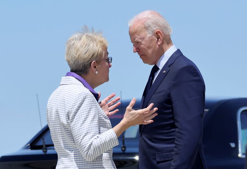 U.S. President Joe Biden visits Cleveland, Ohio