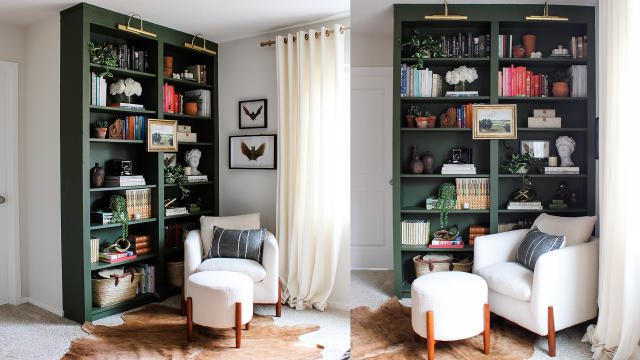 Details on Using a Billy Oxberg Bookcase for Storage, Plus One Small  Addition