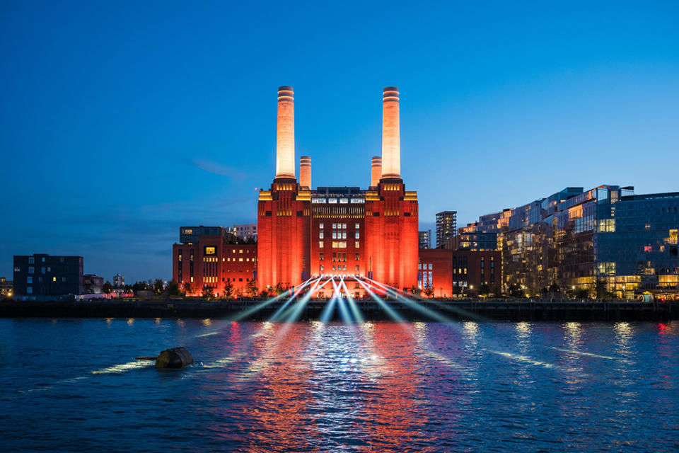 London’s revitalized Battersea Power Station and Electric Boulevard. - Credit: Battersea Power Station