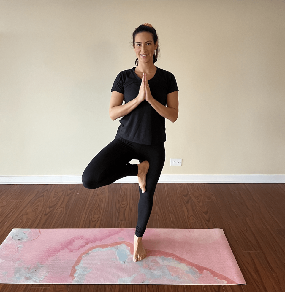 yoga poses tree pose