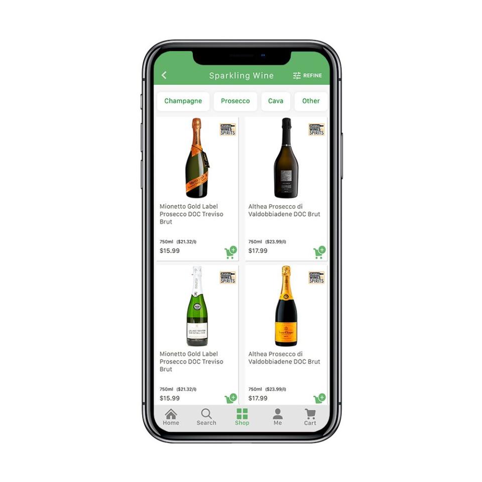 6) FreshDirect Alcohol Delivery App