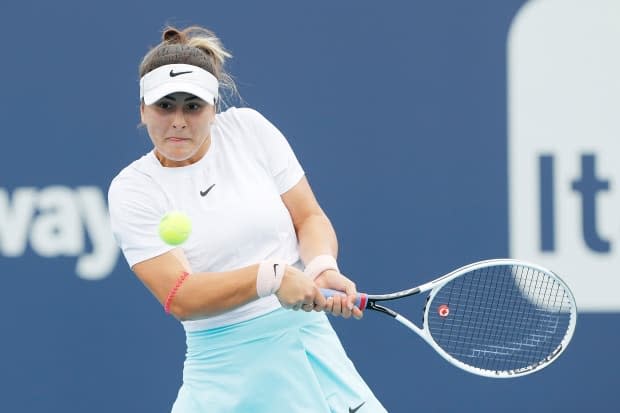 Canadian tennis star Bianca Andreescu announced on Twitter that she has tested positive for COVID-19 and withdrawn from the upcoming Madrid Open. (Getty Images - image credit)