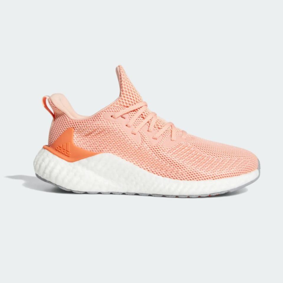 <p><strong>adidas</strong></p><p>adidas.com</p><p><strong>$150.00</strong></p><p><a href="https://go.redirectingat.com?id=74968X1596630&url=https%3A%2F%2Fwww.adidas.com%2Fus%2Falphaboost-shoes%2FF33947.html&sref=https%3A%2F%2Fwww.bestproducts.com%2Fmens-style%2Fg2885%2Fnew-adidas-shoes-for-men%2F" rel="nofollow noopener" target="_blank" data-ylk="slk:Shop Now;elm:context_link;itc:0;sec:content-canvas" class="link ">Shop Now</a></p><p>These Alphaboost shoes in Glow Pink are as stylish as they are technical. They have a breathable upper mesh area that offers support and stretch to give a personalized feel. Plus, the Alphaboost in the soles has dual-density cushioning in the midsole to provide even more stability.</p>