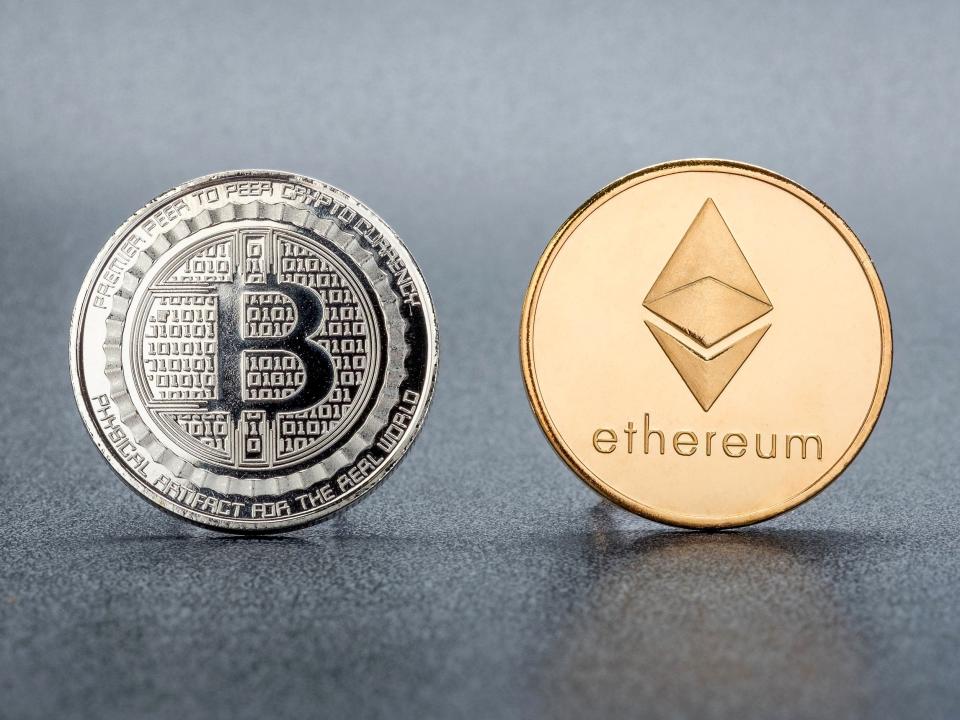 Bitcoin and ethereum have both seen new all-time highs in 2021 (Getty Images)