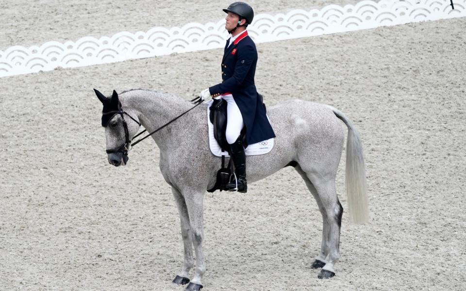 Britain's Oliver Townend, - AP