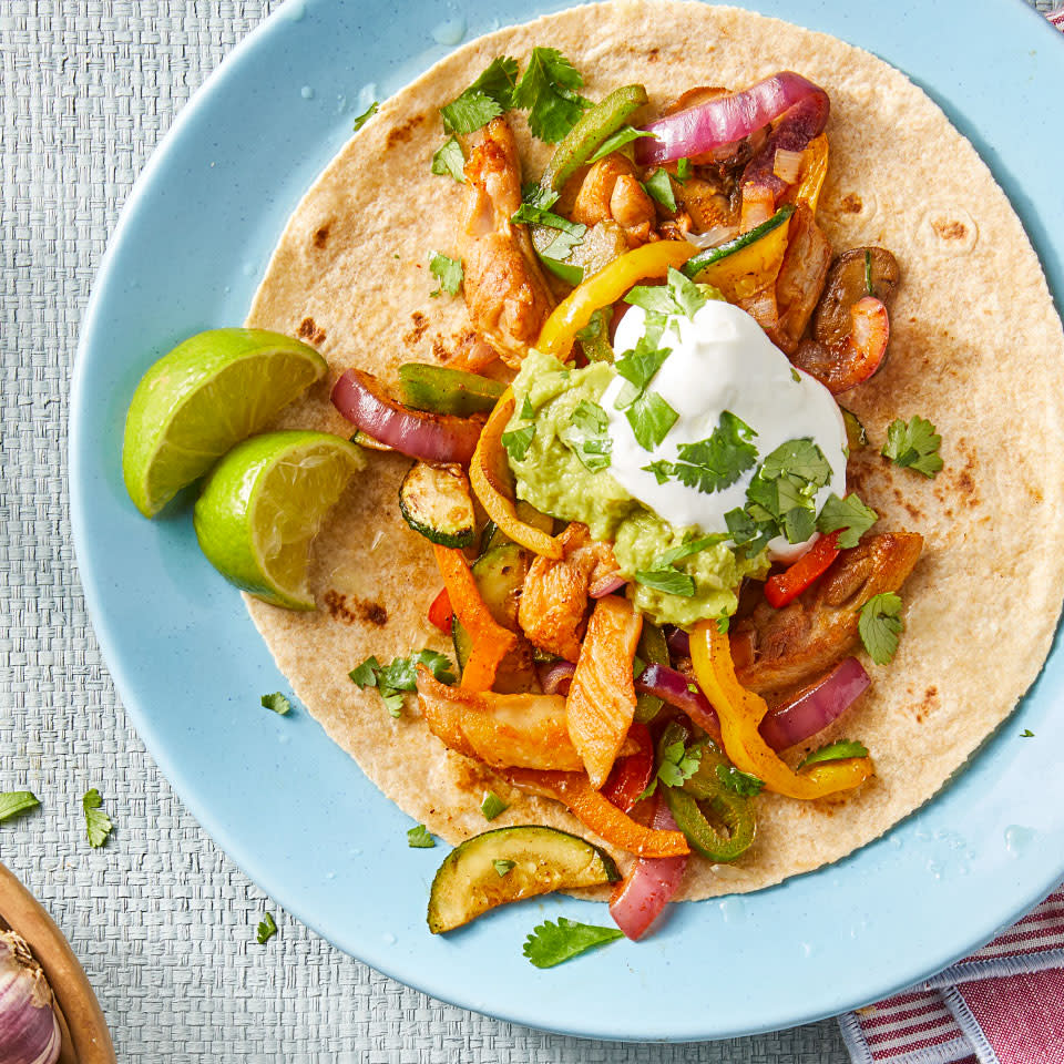 Chicken & Veggie Fajitas