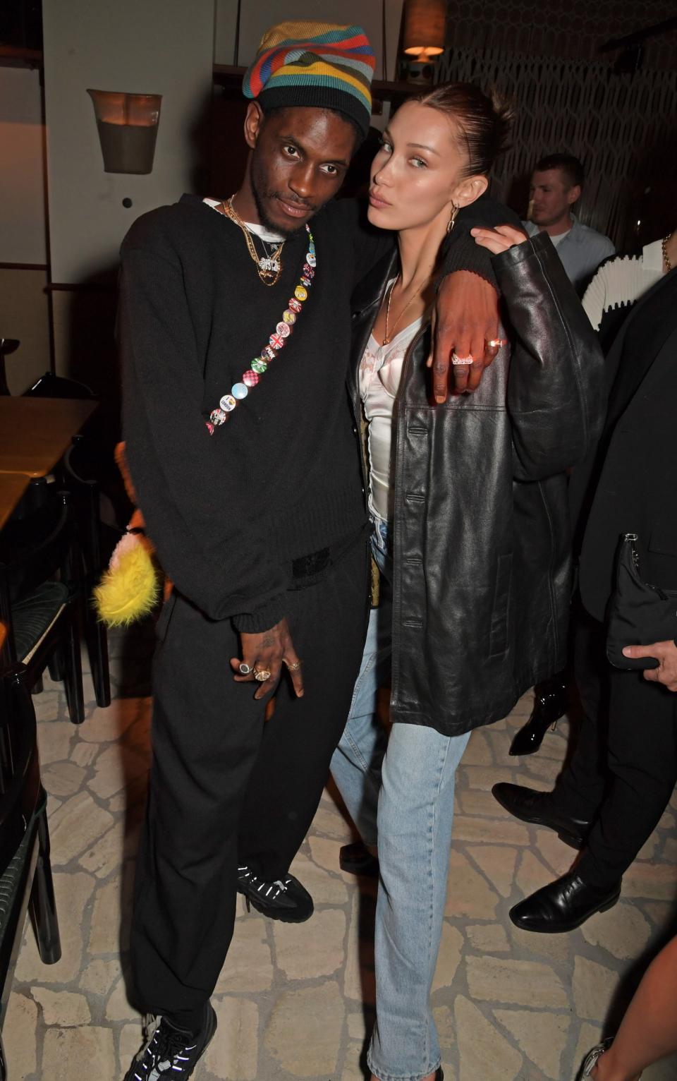 ASAP Nast and Bella Hadid (Dave Benett)