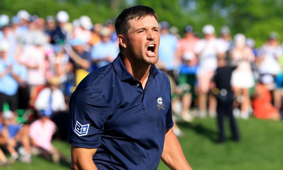 <span>Bryson DeChambeau fell one stroke short of a playoff but his star quality stole the show at Valhalla.</span><span>Photograph: David Cannon/Getty Images</span>