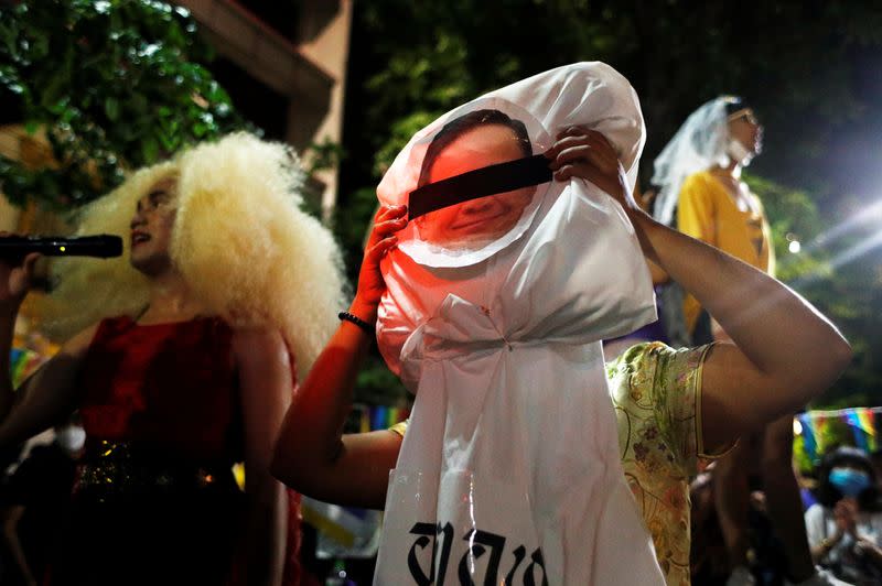 Pro-democracy protest in Bangkok