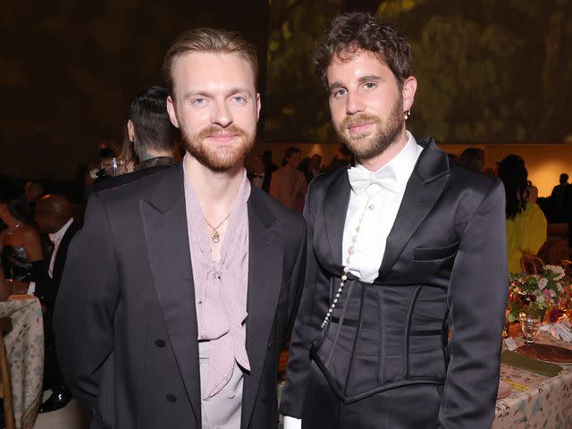 <p>Matt Winkelmeyer/MG22/Getty</p> Finneas O'Connell and Ben Platt attend The 2022 Met Gala Celebrating "In America: An Anthology of Fashion" on May 02, 2022 in New York City.