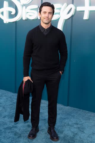 <p>Frank Micelotta/Disney via Getty</p> Milo Ventimiglia