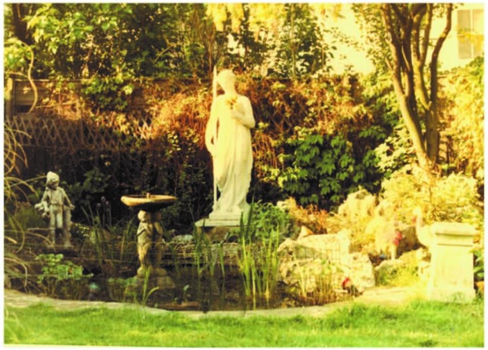 Aphrodite statue featured in Our World broadcast was kept in Geoff Emerick’s garden (Estate of Geoff Emerick/PA)