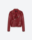 <p><br><i><a rel="nofollow noopener" href="http://www.zara.com/uk/en/woman/trending-now/leather-effect-jacket-c773004p3644700.html" target="_blank" data-ylk="slk:Zara, £39.99;elm:context_link;itc:0;sec:content-canvas" class="link ">Zara, £39.99</a></i></p>