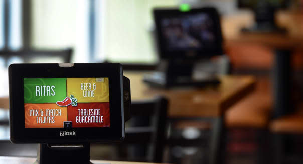 Chili's restaurants have installed Ziosk tablet computers at the tables in 31 Colorado restaurants, including the Chili's at 950