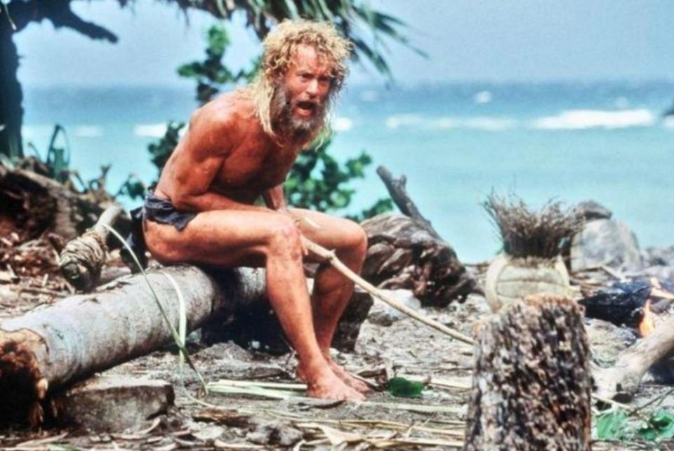 Tom Hanks in "Cast Away."