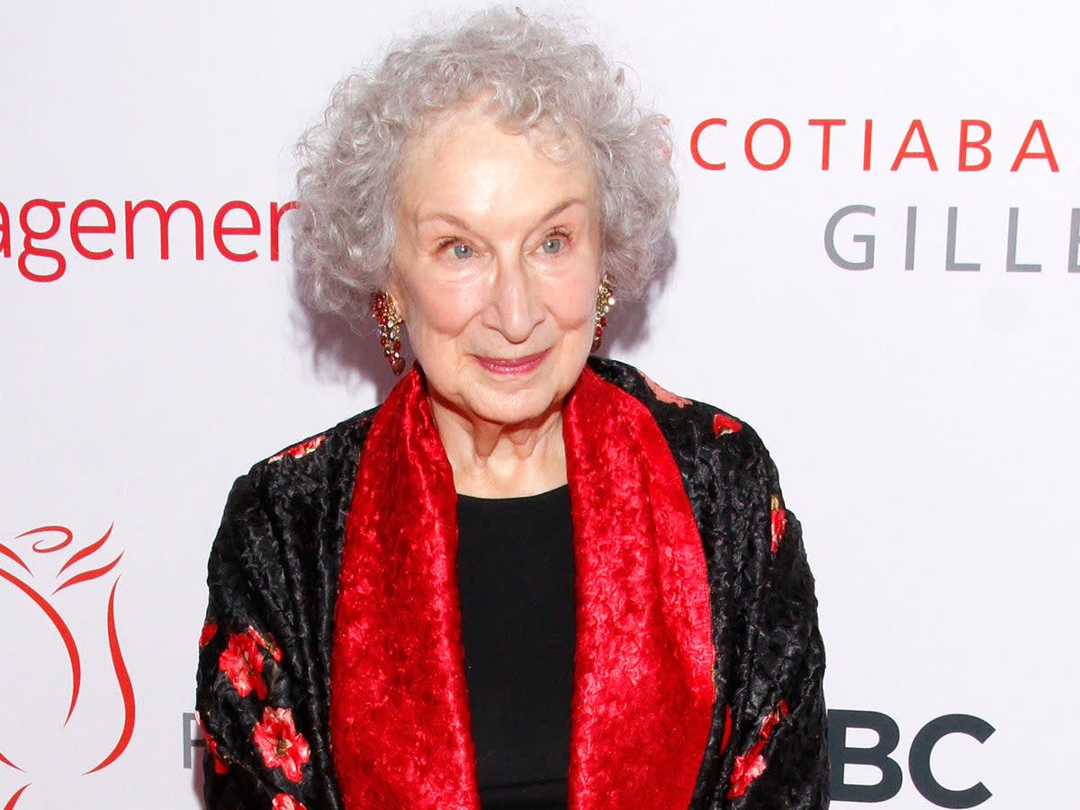 Margaret Atwood attends the 28th Annual Scotiabank Giller Prize Gala on 8 November 2021 in Toronto, Ontario (Jeremy Chan/Getty Images)