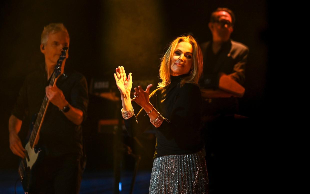 Belinda Carlisle at the London Palladium last night - Robin Pope / Avalon