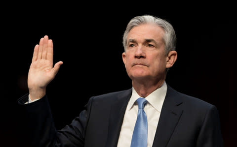 Jerome Powell - Credit: Ting Shen/Barcroft Media/Xinhua