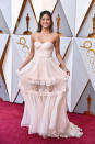 <p>Erin Lim attends the 90th Academy Awards in Hollywood, Calif., March 4, 2018. (Photo: Getty Images) </p>