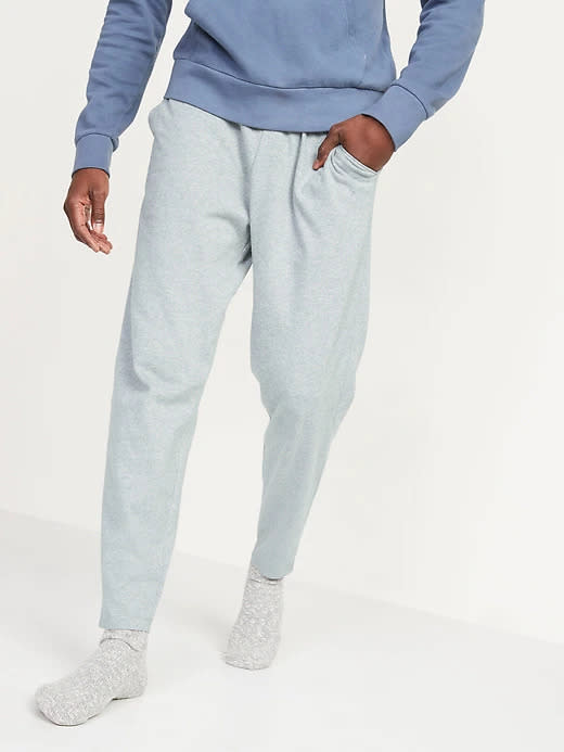 Tapered Jersey-Knit Pajama Pants. Image via Old Navy.