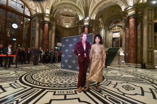 US film director Wes Anderson curated the ecletic exhibition in Vienna with his partner, artist Juman Malouf