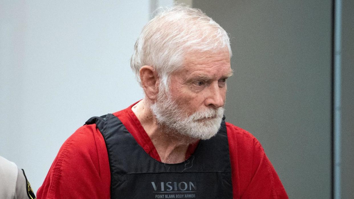 PHOTO: In this Feb. 22, 2023, file photo, George Alan Kelly enters Courtroom Three for his preliminary hearing, in Nogales Justice Court, in Nogales, Arizona. (Mark Henle/The Arizona Republic via USA Today Network, FILE)