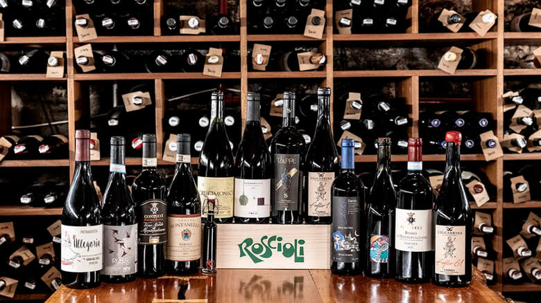 Roscioli Wine Club Membership bottles