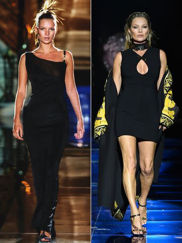 Getty (2) Kate Moss then and now