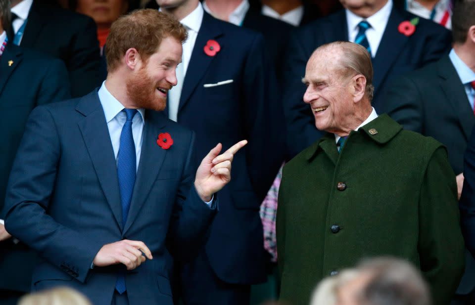 His grandfather, Prince Philip, has bestowed a new title upon him. Photo: Getty Images